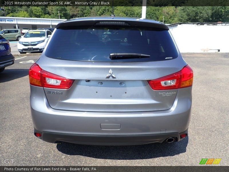 Mercury Gray / Black 2015 Mitsubishi Outlander Sport SE AWC
