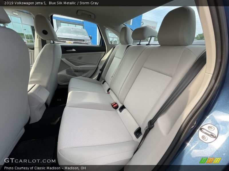 Blue Silk Metallic / Storm Gray 2019 Volkswagen Jetta S