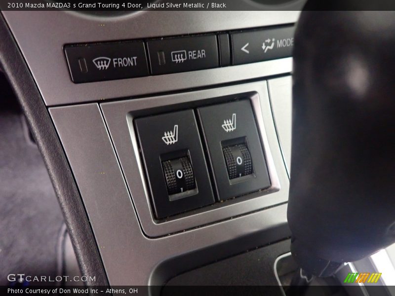 Liquid Silver Metallic / Black 2010 Mazda MAZDA3 s Grand Touring 4 Door
