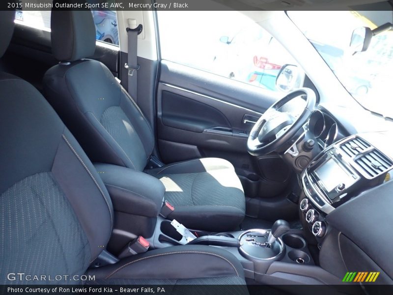 Mercury Gray / Black 2015 Mitsubishi Outlander Sport SE AWC