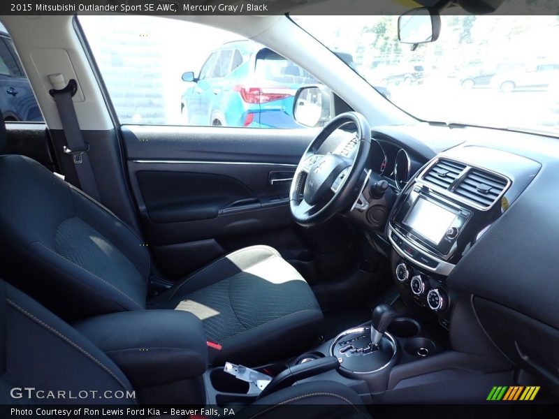 Mercury Gray / Black 2015 Mitsubishi Outlander Sport SE AWC