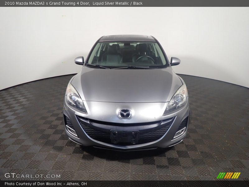 Liquid Silver Metallic / Black 2010 Mazda MAZDA3 s Grand Touring 4 Door