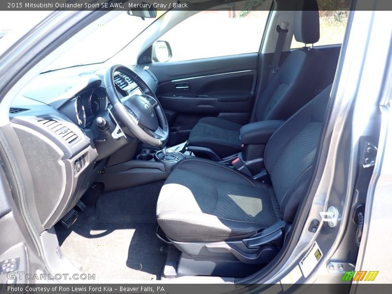 Mercury Gray / Black 2015 Mitsubishi Outlander Sport SE AWC