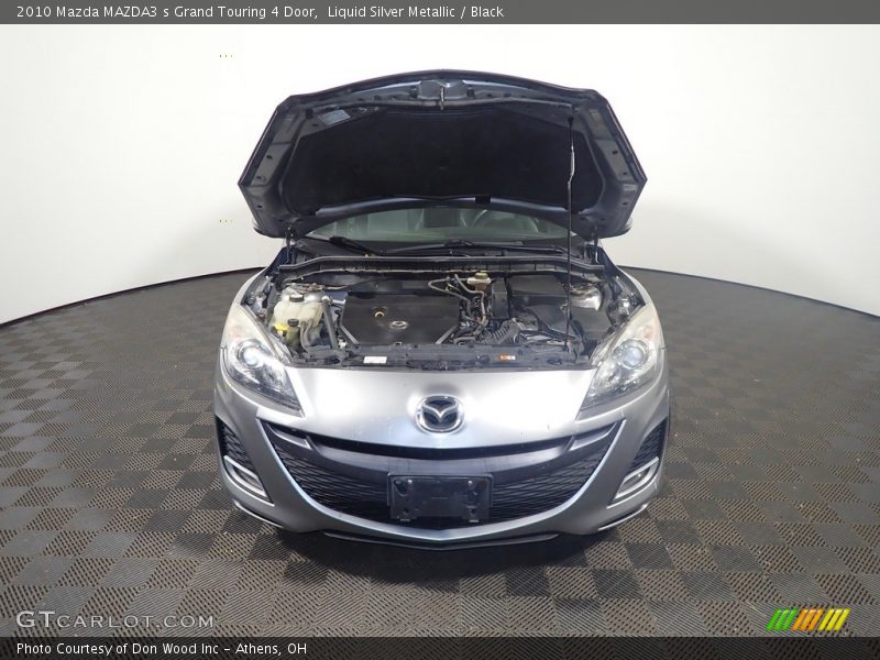 Liquid Silver Metallic / Black 2010 Mazda MAZDA3 s Grand Touring 4 Door