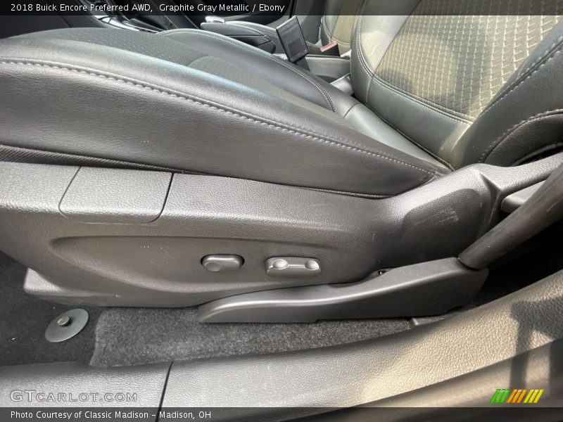 Graphite Gray Metallic / Ebony 2018 Buick Encore Preferred AWD