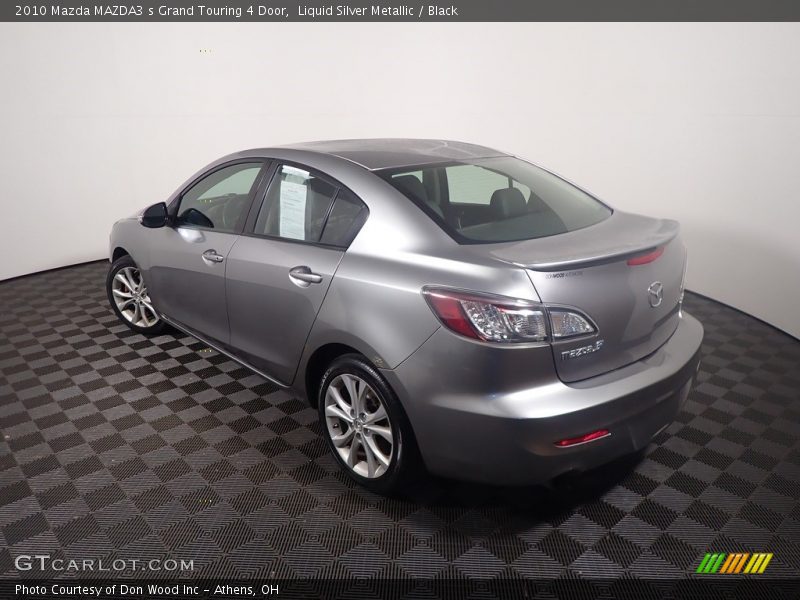 Liquid Silver Metallic / Black 2010 Mazda MAZDA3 s Grand Touring 4 Door