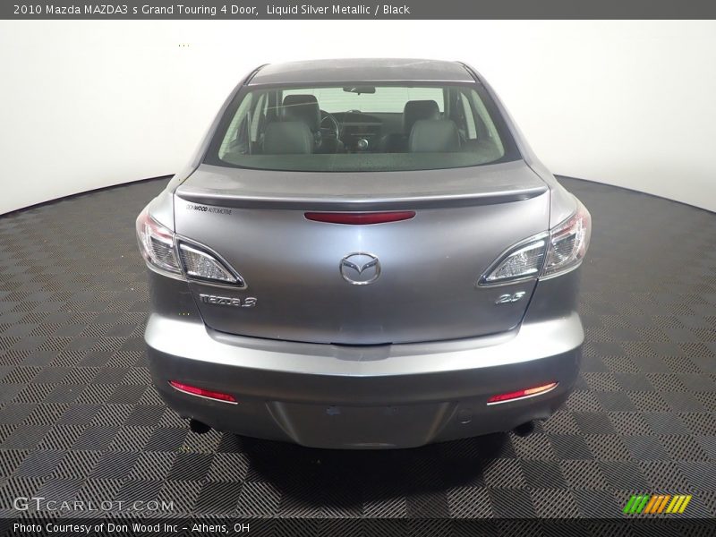 Liquid Silver Metallic / Black 2010 Mazda MAZDA3 s Grand Touring 4 Door