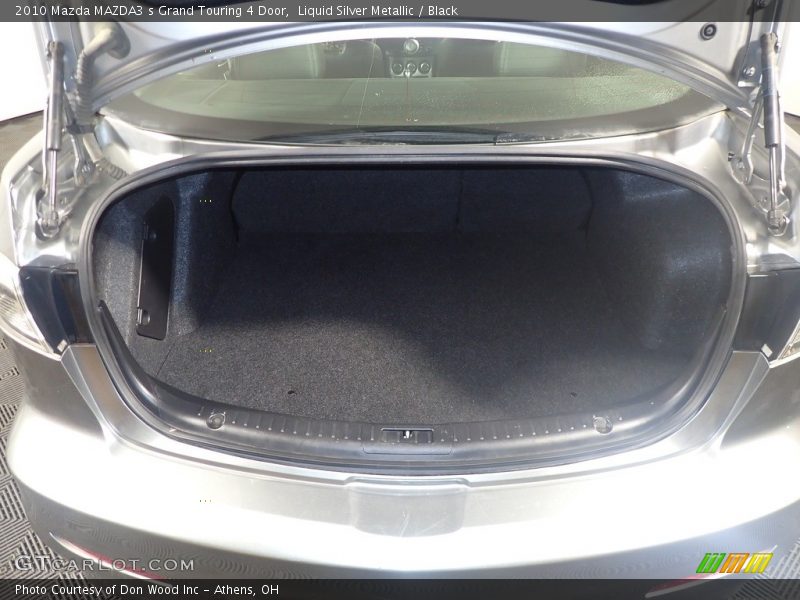 Liquid Silver Metallic / Black 2010 Mazda MAZDA3 s Grand Touring 4 Door