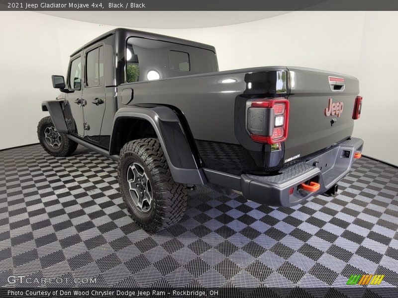 Black / Black 2021 Jeep Gladiator Mojave 4x4