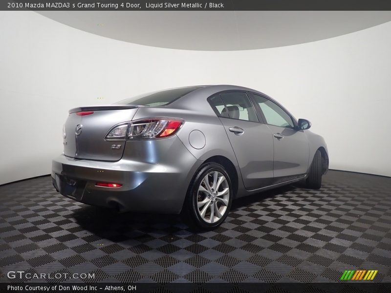 Liquid Silver Metallic / Black 2010 Mazda MAZDA3 s Grand Touring 4 Door