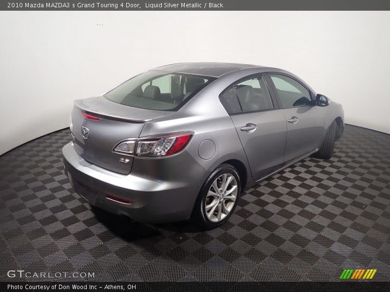 Liquid Silver Metallic / Black 2010 Mazda MAZDA3 s Grand Touring 4 Door