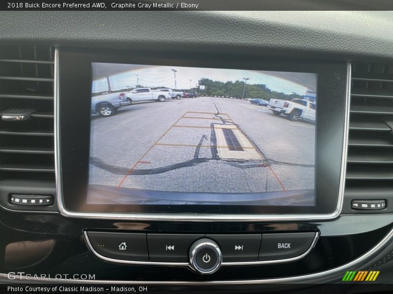 Graphite Gray Metallic / Ebony 2018 Buick Encore Preferred AWD