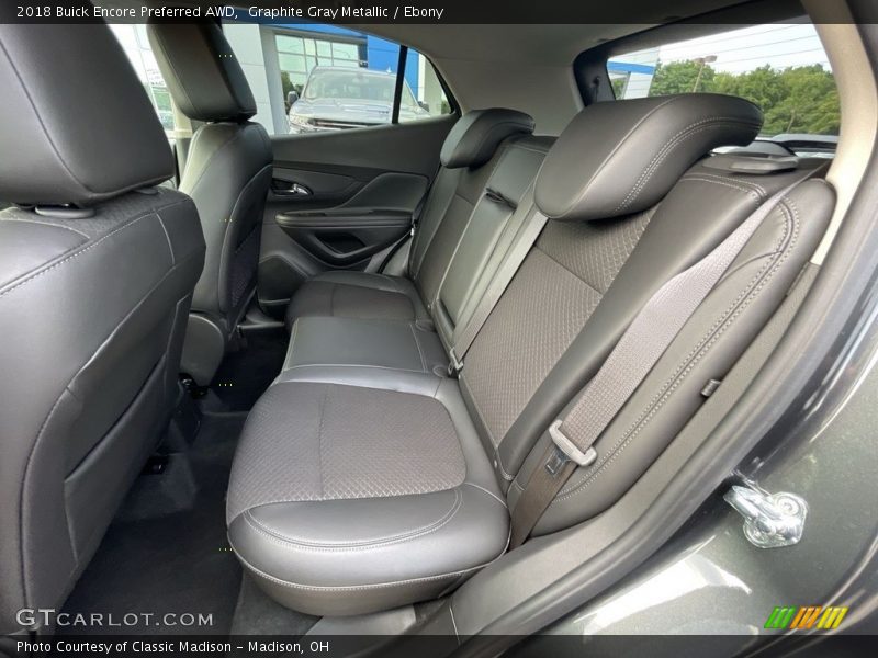 Graphite Gray Metallic / Ebony 2018 Buick Encore Preferred AWD