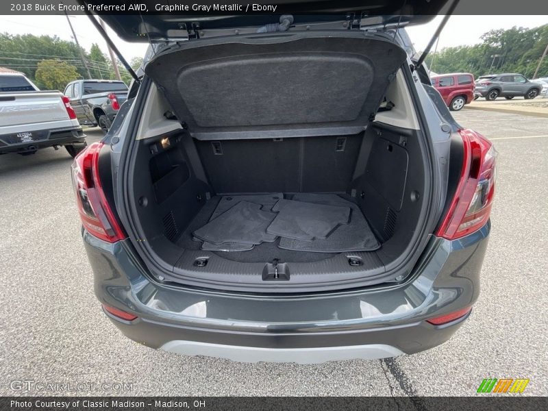 Graphite Gray Metallic / Ebony 2018 Buick Encore Preferred AWD