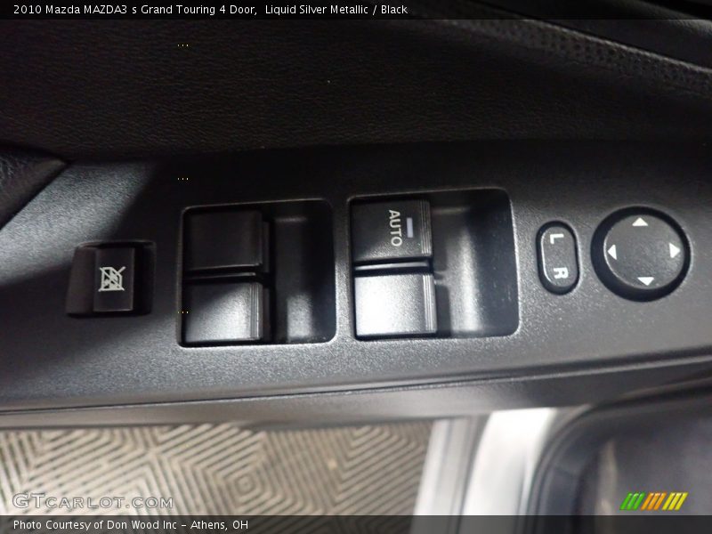 Liquid Silver Metallic / Black 2010 Mazda MAZDA3 s Grand Touring 4 Door