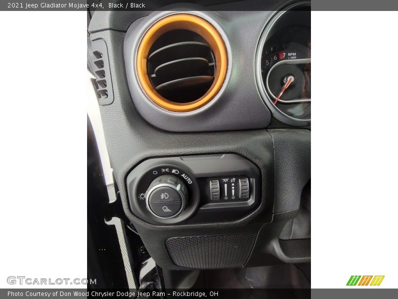 Black / Black 2021 Jeep Gladiator Mojave 4x4