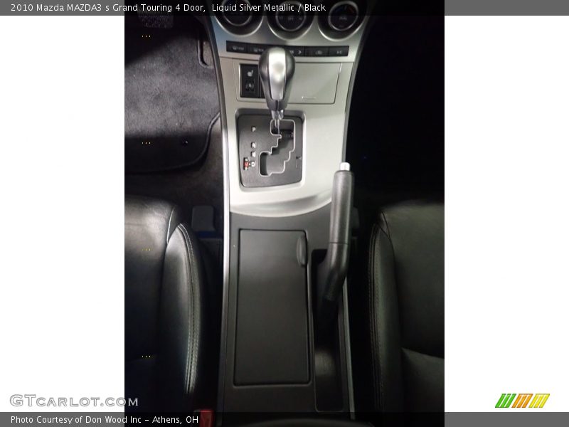 Liquid Silver Metallic / Black 2010 Mazda MAZDA3 s Grand Touring 4 Door