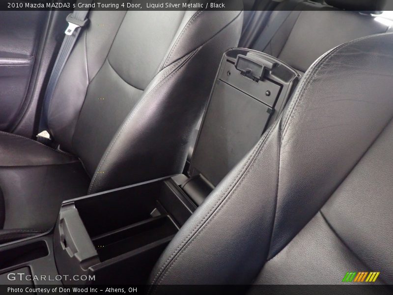 Liquid Silver Metallic / Black 2010 Mazda MAZDA3 s Grand Touring 4 Door
