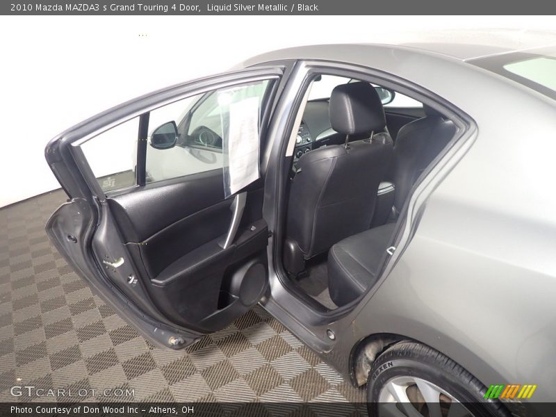 Liquid Silver Metallic / Black 2010 Mazda MAZDA3 s Grand Touring 4 Door