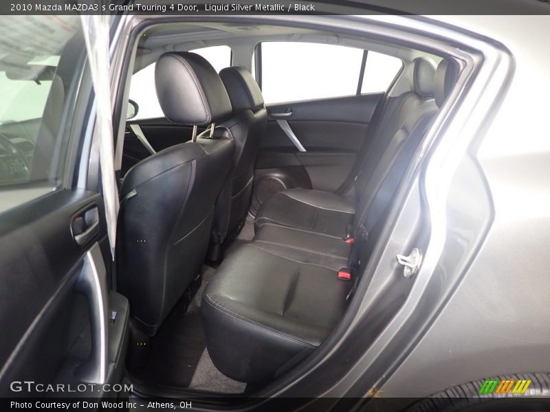 Liquid Silver Metallic / Black 2010 Mazda MAZDA3 s Grand Touring 4 Door