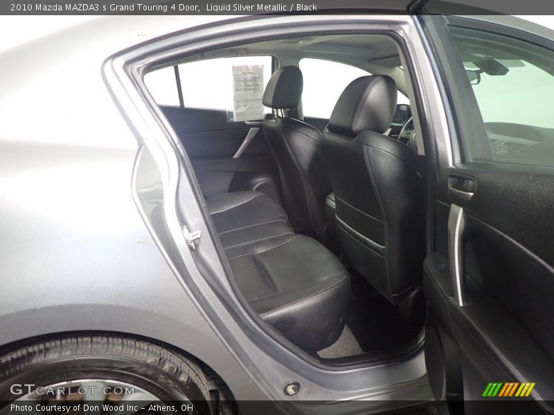 Liquid Silver Metallic / Black 2010 Mazda MAZDA3 s Grand Touring 4 Door