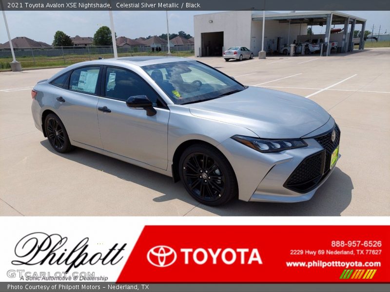 Celestial Silver Metallic / Black 2021 Toyota Avalon XSE Nightshade