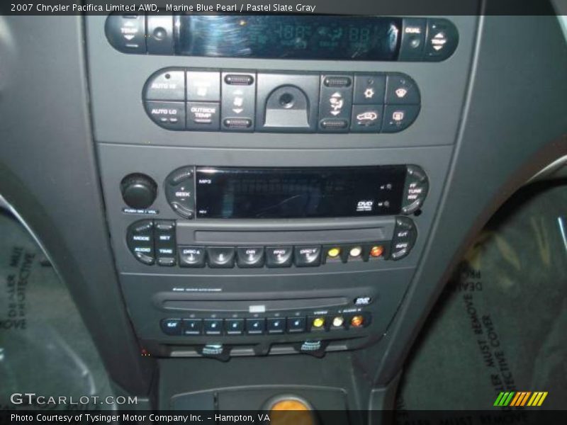 Marine Blue Pearl / Pastel Slate Gray 2007 Chrysler Pacifica Limited AWD