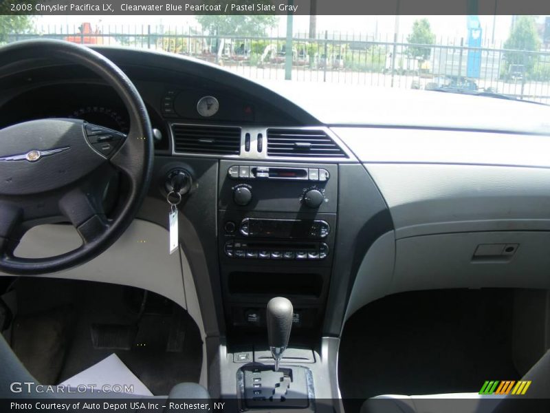 Clearwater Blue Pearlcoat / Pastel Slate Gray 2008 Chrysler Pacifica LX