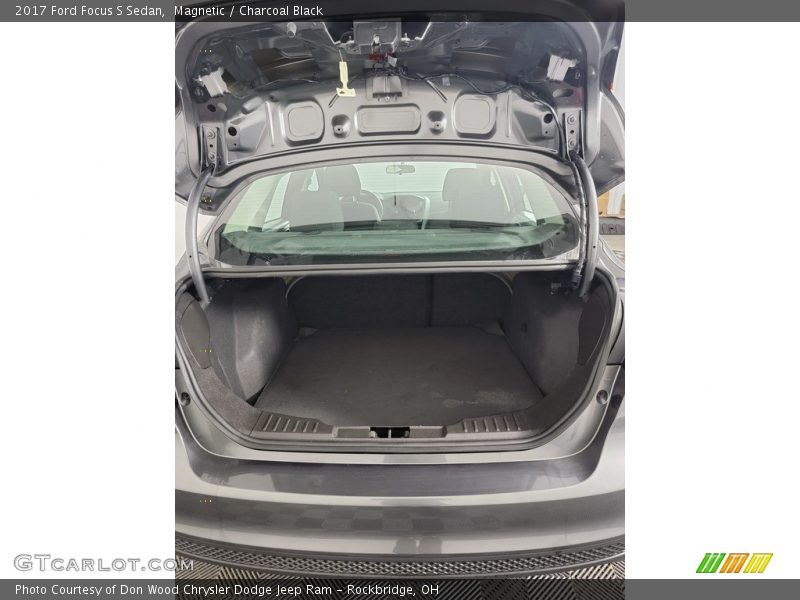 Magnetic / Charcoal Black 2017 Ford Focus S Sedan