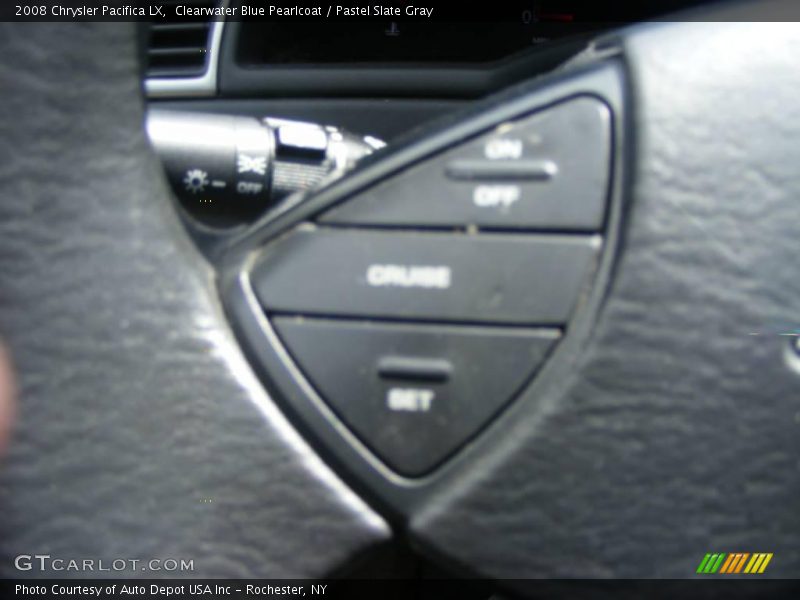 Clearwater Blue Pearlcoat / Pastel Slate Gray 2008 Chrysler Pacifica LX