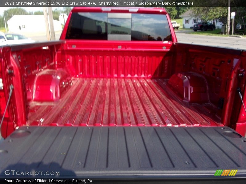 Cherry Red Tintcoat / Gideon/Very Dark Atmosphere 2021 Chevrolet Silverado 1500 LTZ Crew Cab 4x4