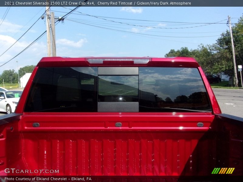 Cherry Red Tintcoat / Gideon/Very Dark Atmosphere 2021 Chevrolet Silverado 1500 LTZ Crew Cab 4x4