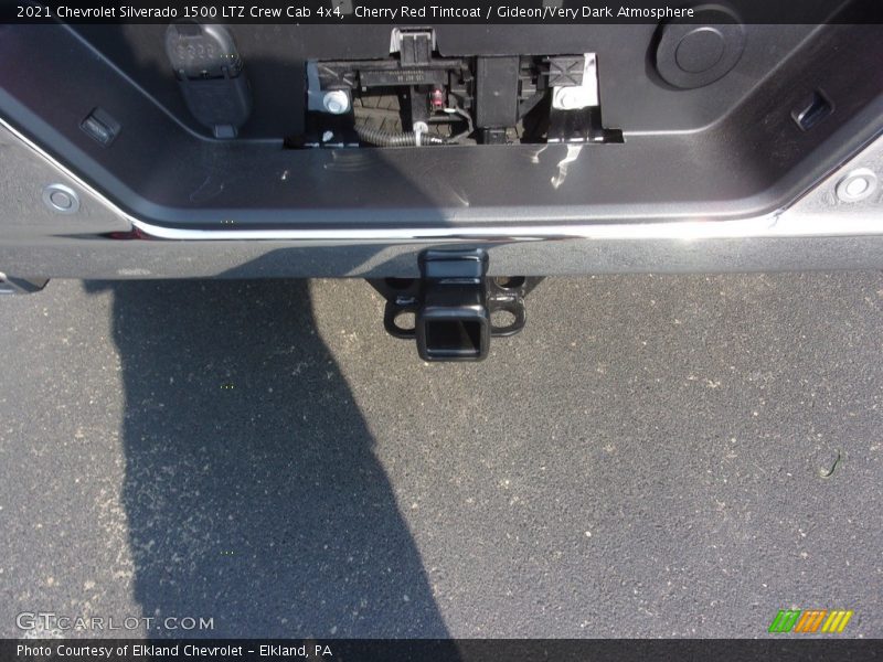 Cherry Red Tintcoat / Gideon/Very Dark Atmosphere 2021 Chevrolet Silverado 1500 LTZ Crew Cab 4x4