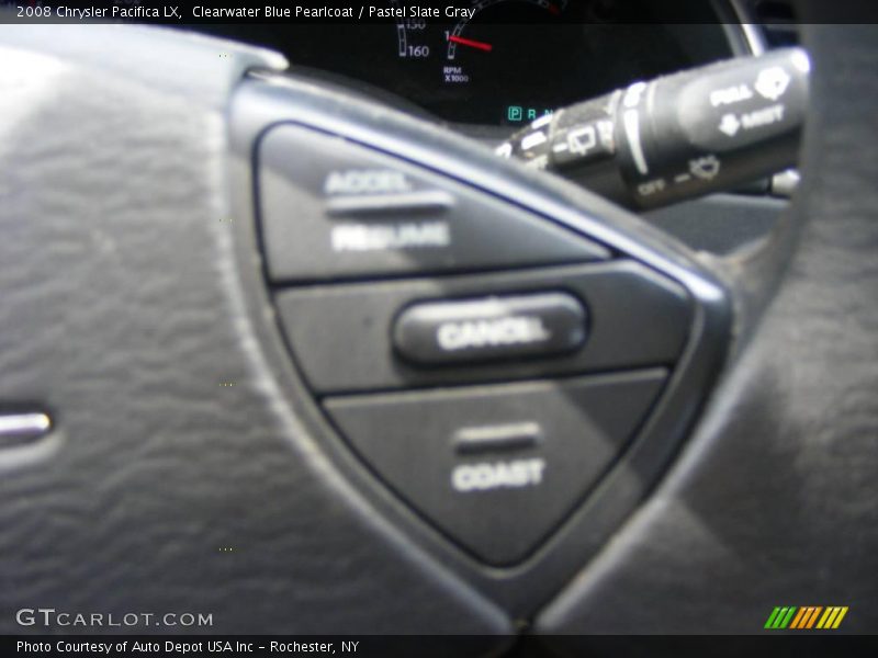 Clearwater Blue Pearlcoat / Pastel Slate Gray 2008 Chrysler Pacifica LX