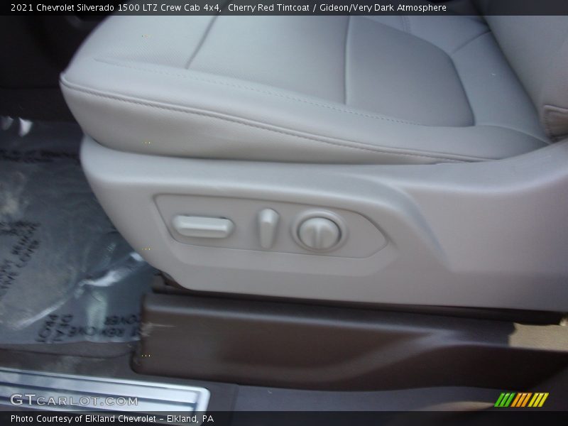Cherry Red Tintcoat / Gideon/Very Dark Atmosphere 2021 Chevrolet Silverado 1500 LTZ Crew Cab 4x4