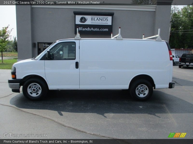 Summit White / Medium Pewter 2017 GMC Savana Van 2500 Cargo