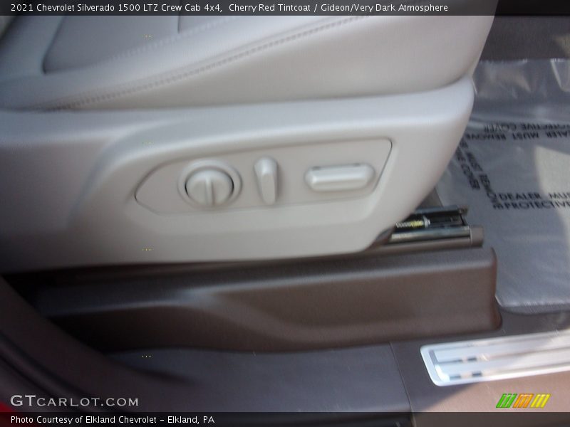 Cherry Red Tintcoat / Gideon/Very Dark Atmosphere 2021 Chevrolet Silverado 1500 LTZ Crew Cab 4x4