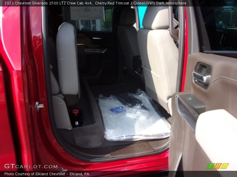 Cherry Red Tintcoat / Gideon/Very Dark Atmosphere 2021 Chevrolet Silverado 1500 LTZ Crew Cab 4x4