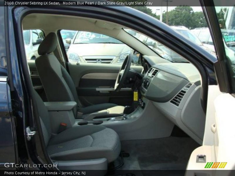Modern Blue Pearl / Dark Slate Gray/Light Slate Gray 2008 Chrysler Sebring LX Sedan