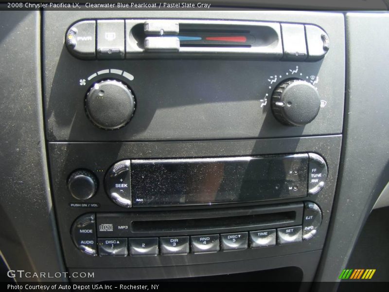 Clearwater Blue Pearlcoat / Pastel Slate Gray 2008 Chrysler Pacifica LX