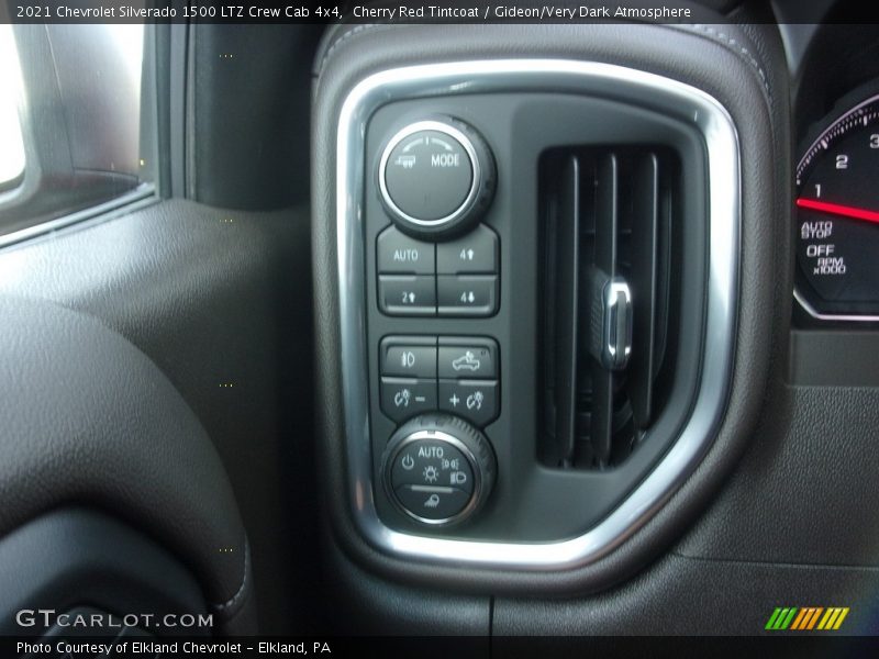 Cherry Red Tintcoat / Gideon/Very Dark Atmosphere 2021 Chevrolet Silverado 1500 LTZ Crew Cab 4x4