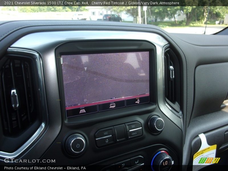 Cherry Red Tintcoat / Gideon/Very Dark Atmosphere 2021 Chevrolet Silverado 1500 LTZ Crew Cab 4x4