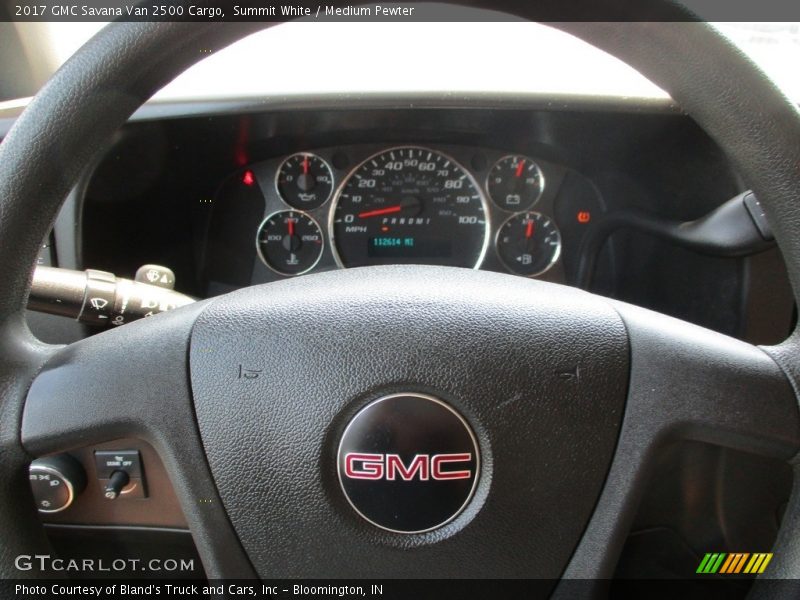 Summit White / Medium Pewter 2017 GMC Savana Van 2500 Cargo