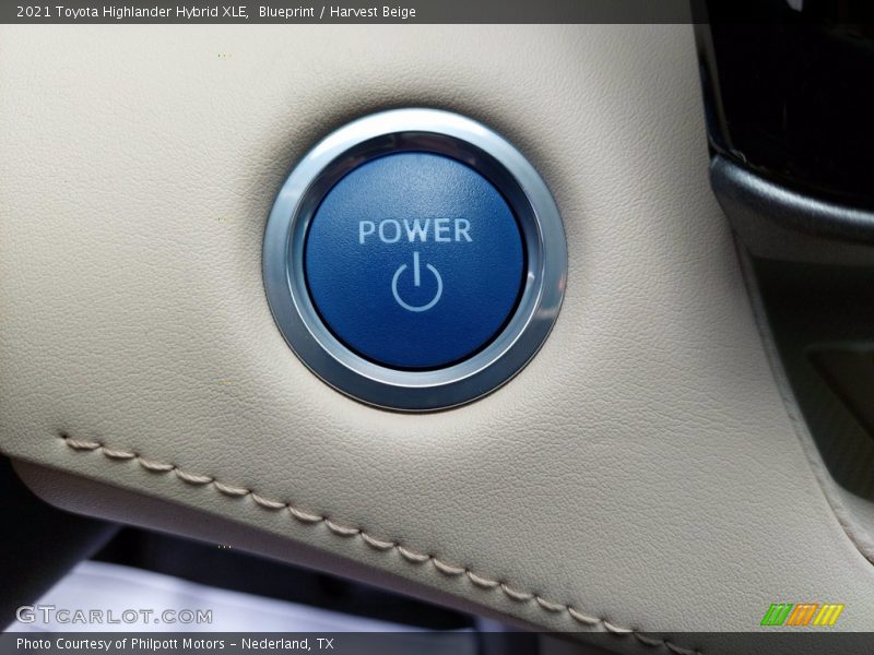 Blueprint / Harvest Beige 2021 Toyota Highlander Hybrid XLE