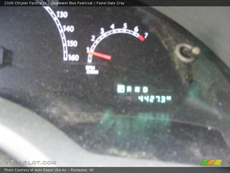 Clearwater Blue Pearlcoat / Pastel Slate Gray 2008 Chrysler Pacifica LX