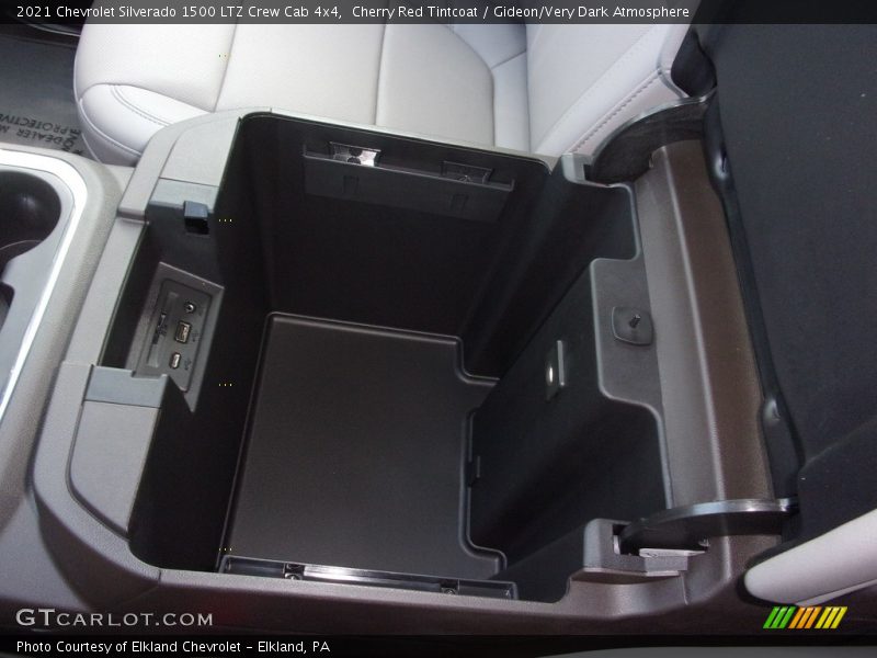 Cherry Red Tintcoat / Gideon/Very Dark Atmosphere 2021 Chevrolet Silverado 1500 LTZ Crew Cab 4x4