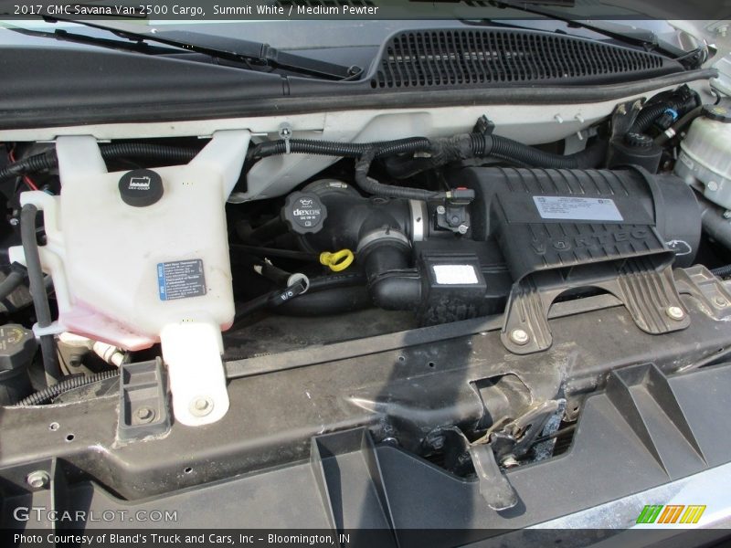 Summit White / Medium Pewter 2017 GMC Savana Van 2500 Cargo