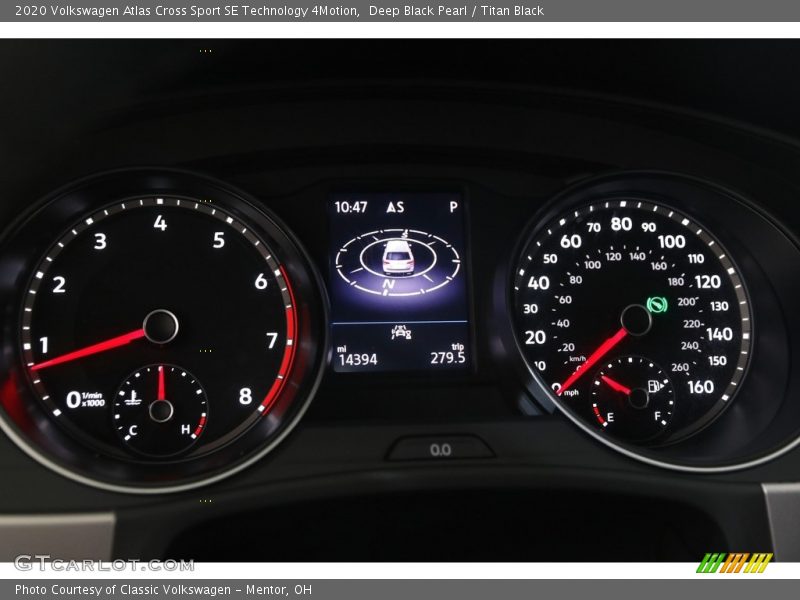  2020 Atlas Cross Sport SE Technology 4Motion SE Technology 4Motion Gauges