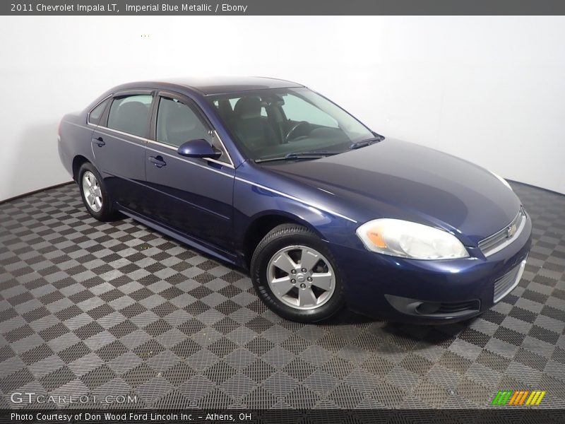 Imperial Blue Metallic / Ebony 2011 Chevrolet Impala LT