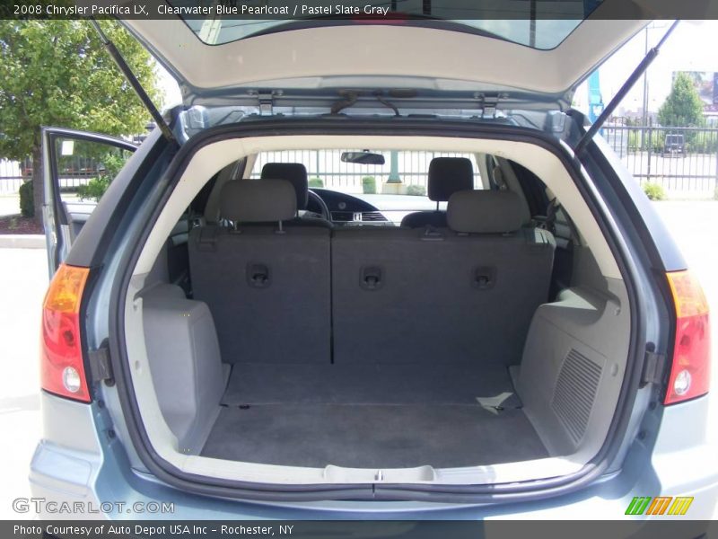 Clearwater Blue Pearlcoat / Pastel Slate Gray 2008 Chrysler Pacifica LX